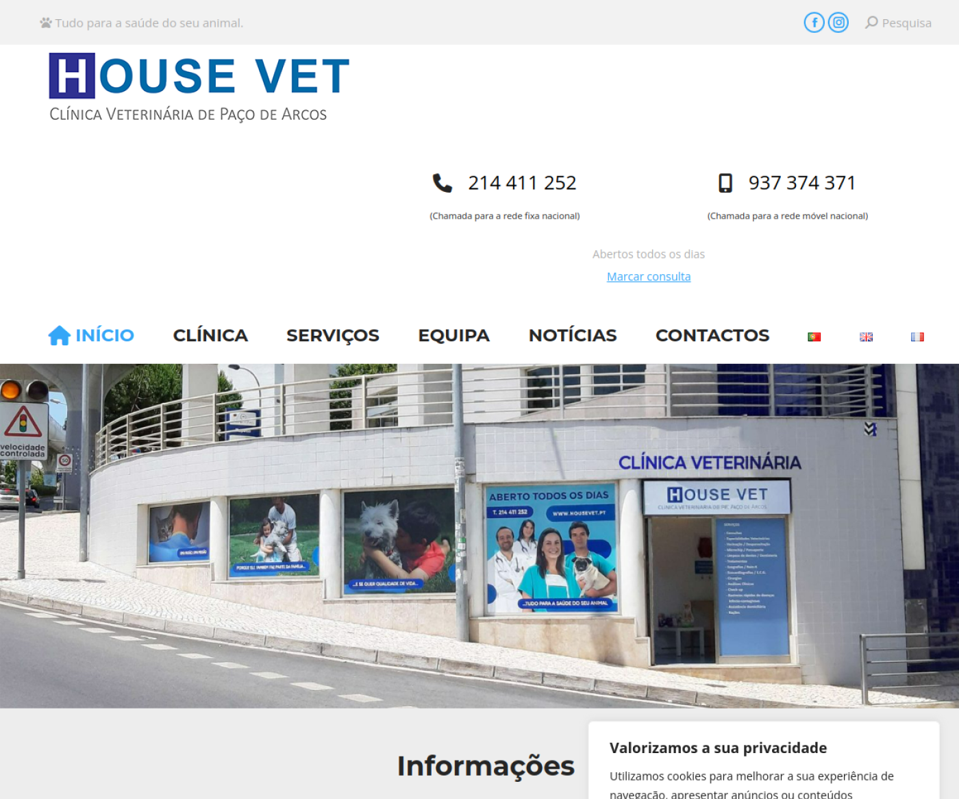 Projeto Veterinário House Vet